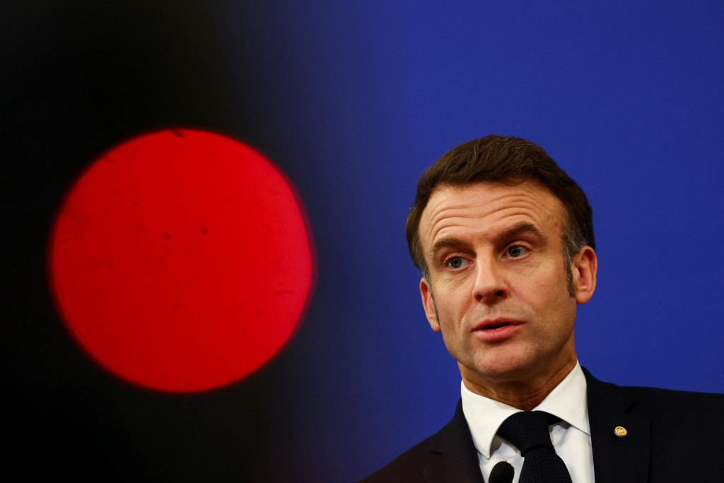 Francúzsky prezident Emmanuel Macron. FOTO: Reuters