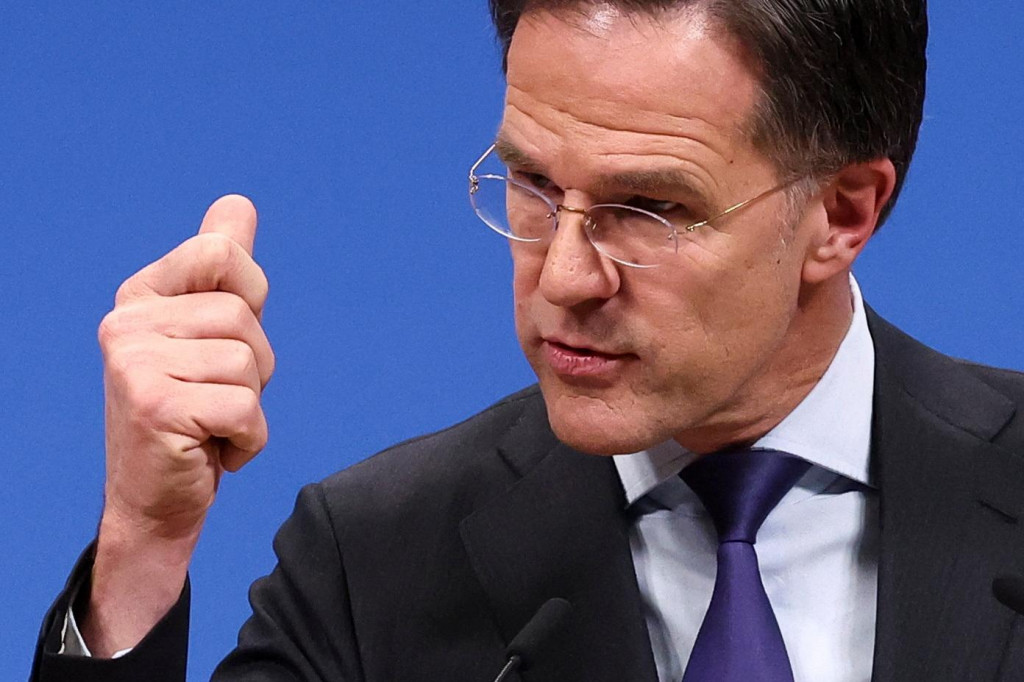 Šéf Severoatlantickej aliancie Mark Rutte. FOTO: Reuters