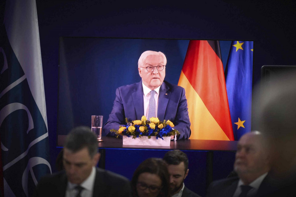Prezident Nemecka Frank-Walter Steinmeier. FOTO: TASR/AP