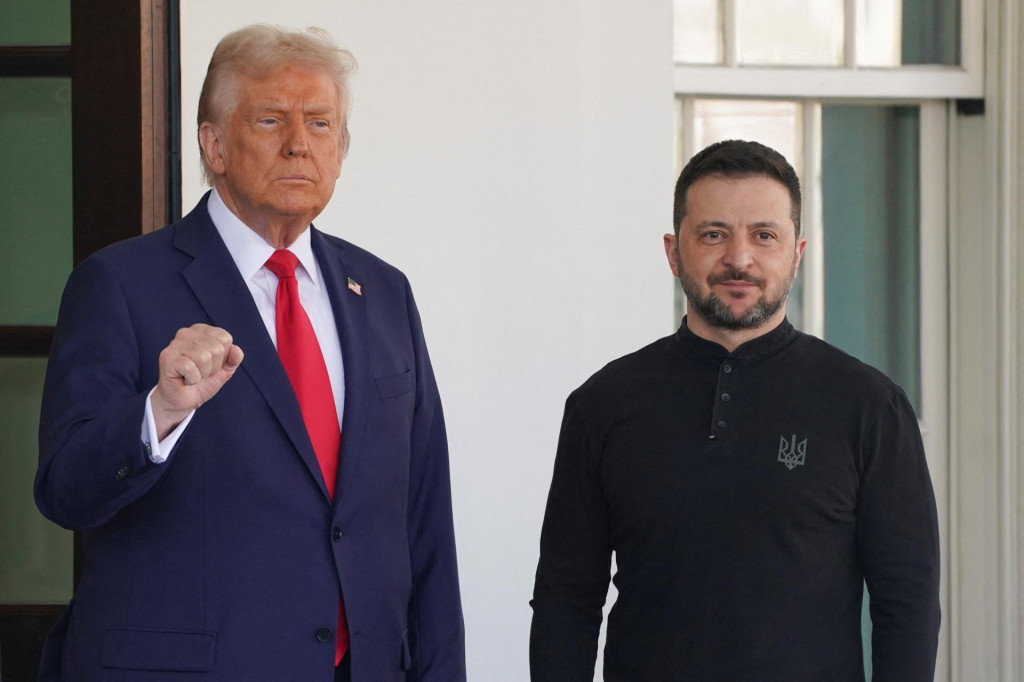 Americký prezident Donald Trump a ukrajinský prezident Volodymyr Zelenskyj. FOTO: Reuters