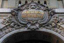 Sídlo Švajčiarskej národnej banky (SNB) je v Berne vo Švajčiarsku. FOTO: REUTERS
