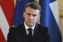 Francúzsky prezident Emmanuel Macron. FOTO: TASR/AP