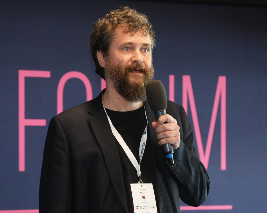 Marcel Vašš, CEO Etarget na konferencii Strategie Forum.