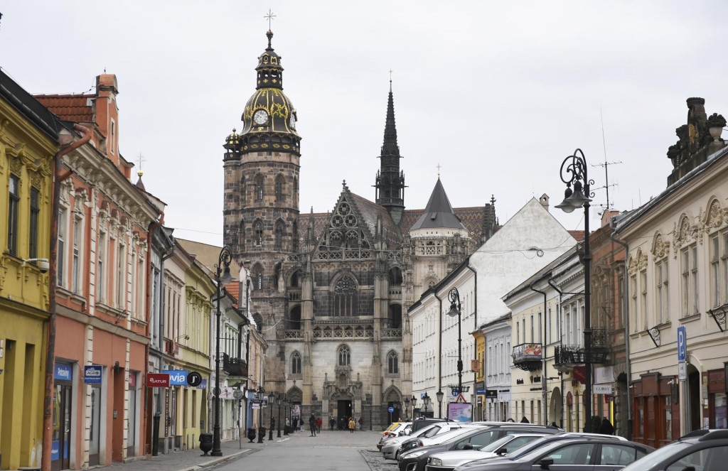 Na snímke Dóm sv. Alžbety v Košiciach. FOTO: TASR/František Iván