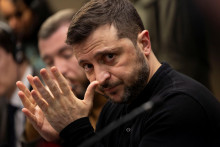 Ukrajinský prezident Volodymyr Zelenskyj. FOTO: REUTERS