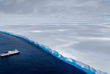 Najväčší ľadovec na svete A23a. Zdroj: Facebook/Amazing world and beyond