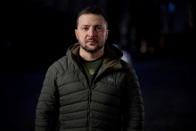 Ukrajinský prezident Volodymyr Zelenskyj. FOTO: REUTERS
