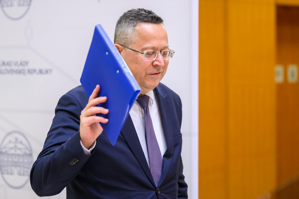 Minister financií Ladislav Kamenický. FOTO: TASR/Jaroslav Novák