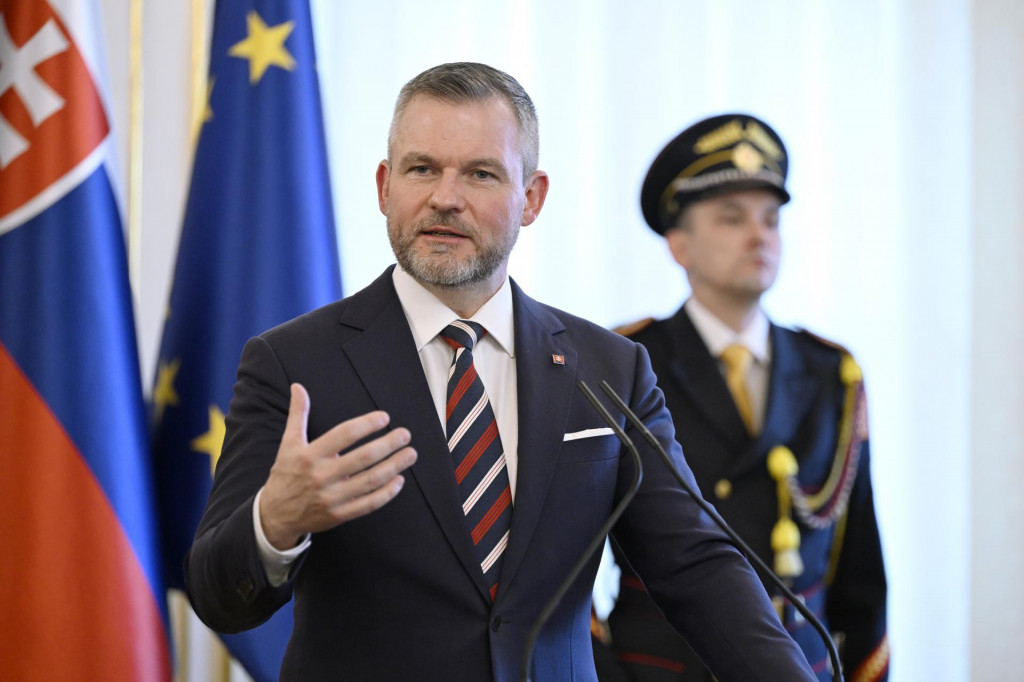 Prezident Peter Pellegrini. FOTO TASR/Pavel Neubauer