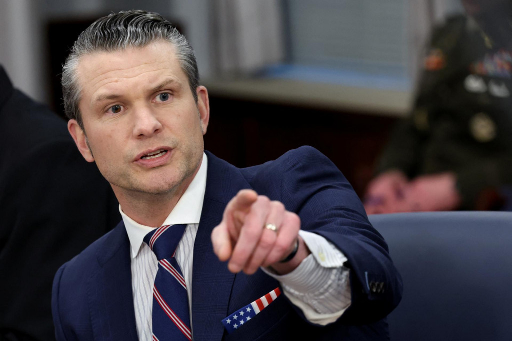 Americký minister obrany Pete Hegseth. FOTO: Reuters