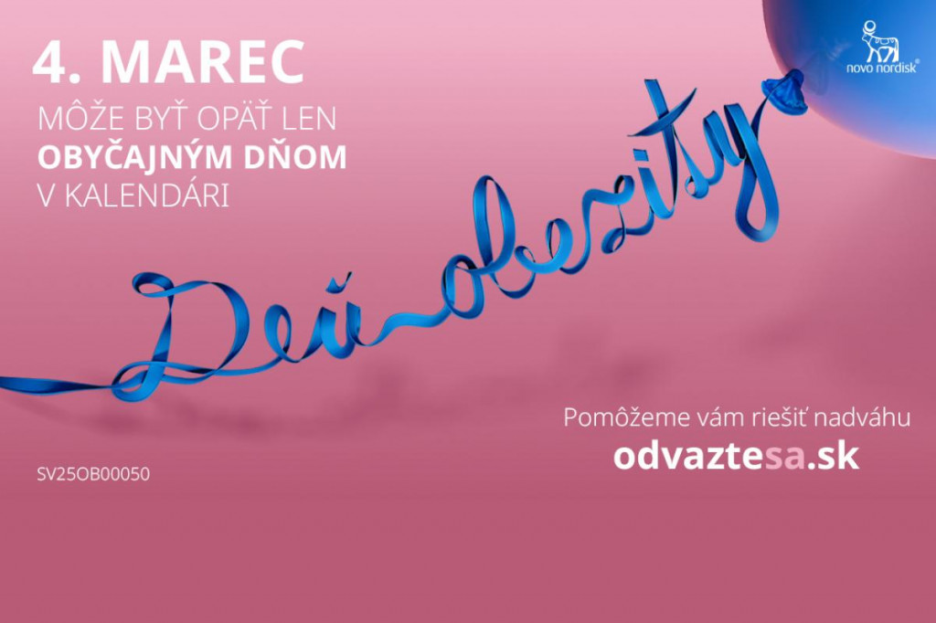 Novo Nordisk Slovakia chce vytvoriť svet, kde nebudú problémy s obezitou