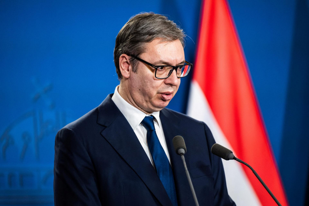 Srbský prezident Aleksandar Vučič. FOTO: Reuters