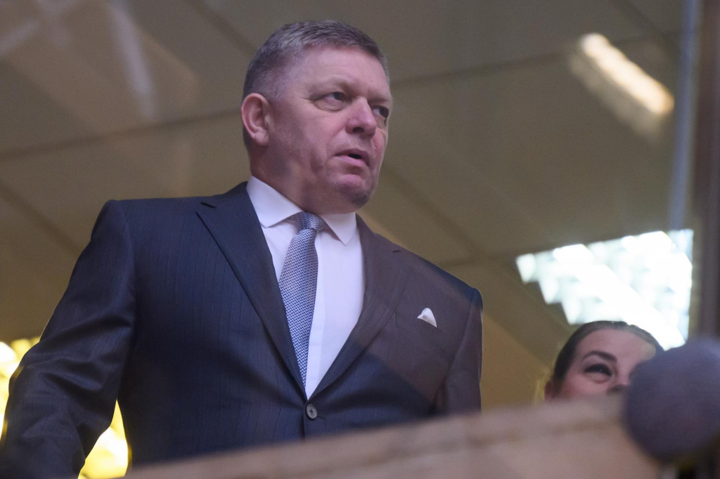 Na snímke premiér Robert Fico (Smer). FOTO: TASR/Jaroslav Novák