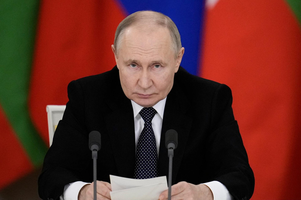 Ruský prezident Vladmir Putin. FOTO: Reuters