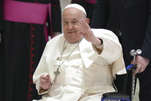 Pápež František. FOTO: TASR/AP