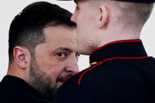 Ukrajinský prezident Volodymyr Zelenskyj. FOTO: REUTERS