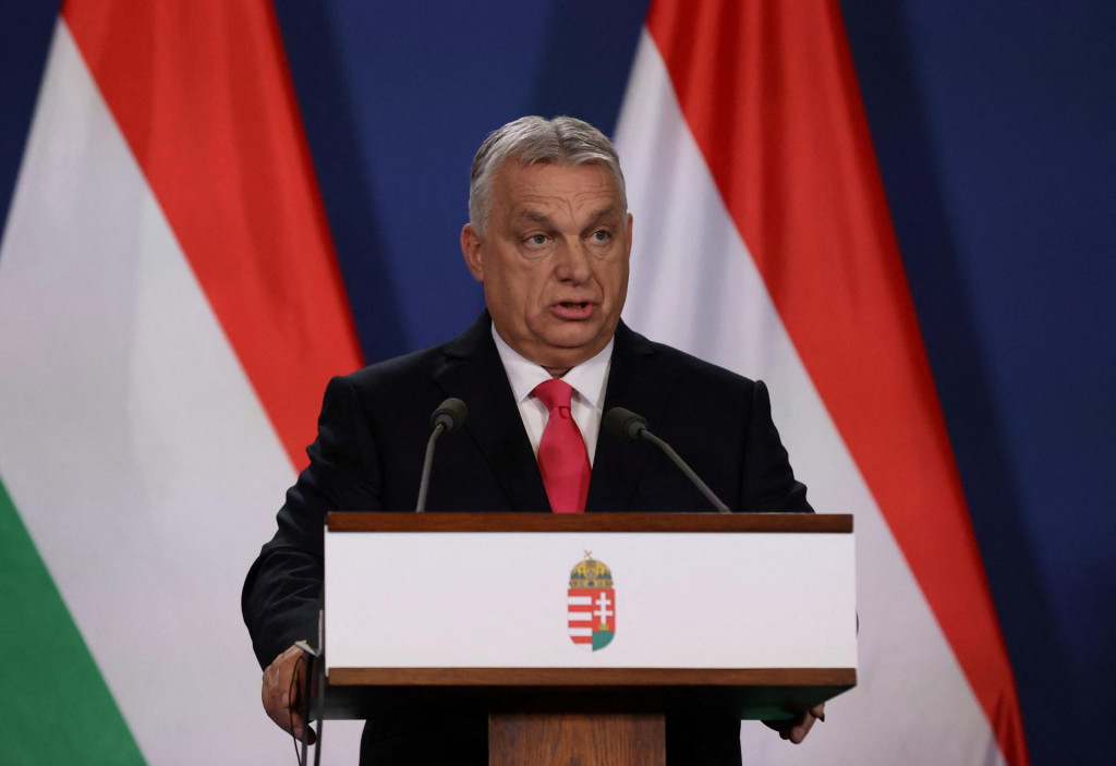 Na snímke maďarský premiér Viktor Orbán. FOTO: Reuters