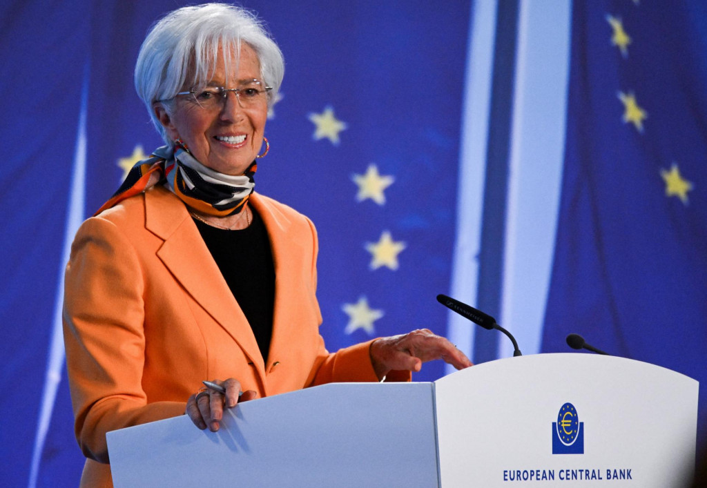 Prezidentka Európskej centrálnej banky Christine Lagardeová. FOTO: Reuters