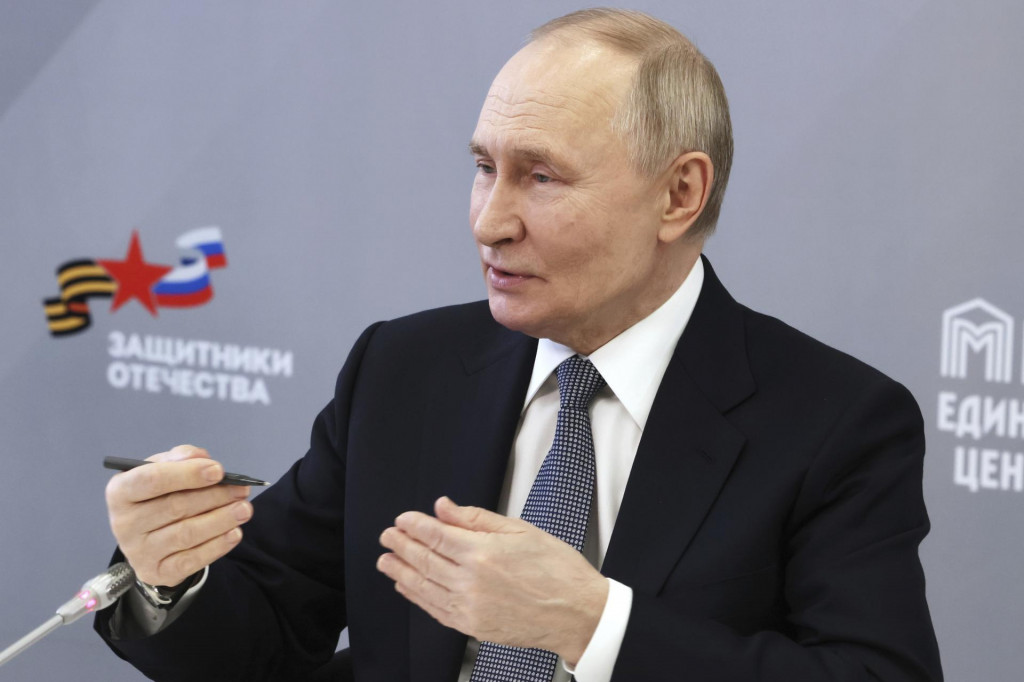 Ruský prezident Vladimir Putin. FOTO: TASR/AP