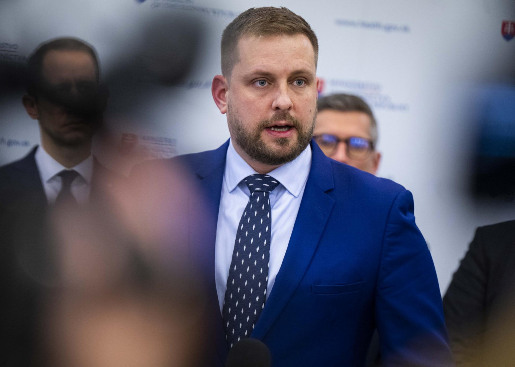 Na snímke minister zdravotníctva Kamil Šaško (Hlas). FOTO: TASR/Jakub Kotian
