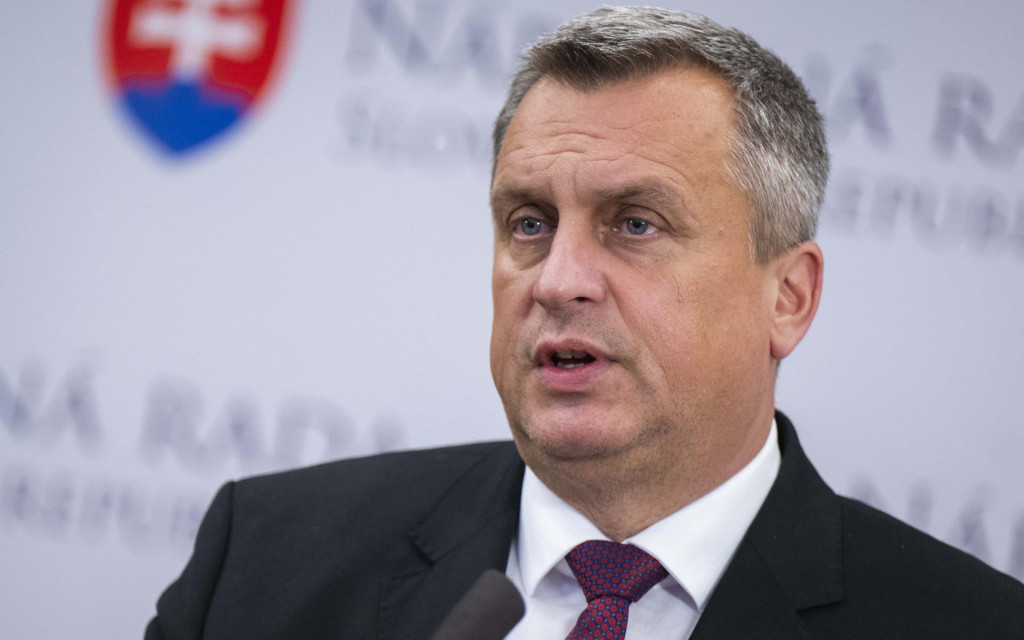 Na snímke predseda Slovenskej národnej strany (SNS) Andrej Danko. FOTO: TASR/Jakub Kotian