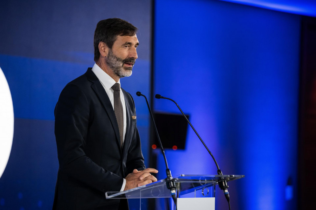 Slovenský minister zahraničných vecí Juraj Blanár (Smer-SD). FOTO: TASR/DUNA/MTI/Márton Mónus