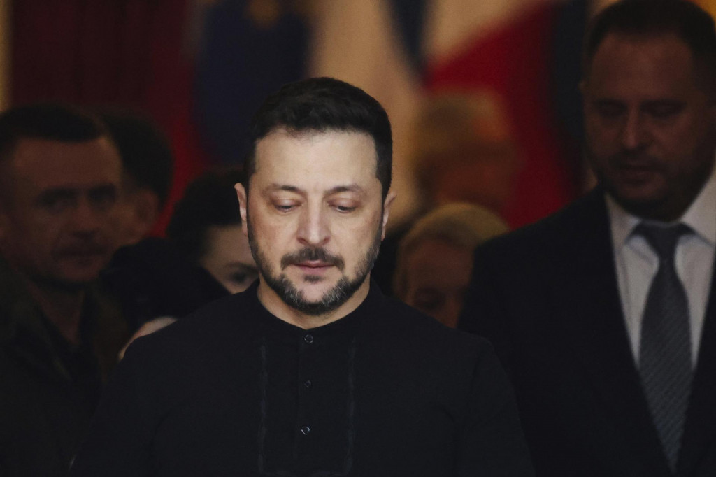 Ukrajinský prezident Volodymyr Zelenskyj. FOTO: TASR/AP