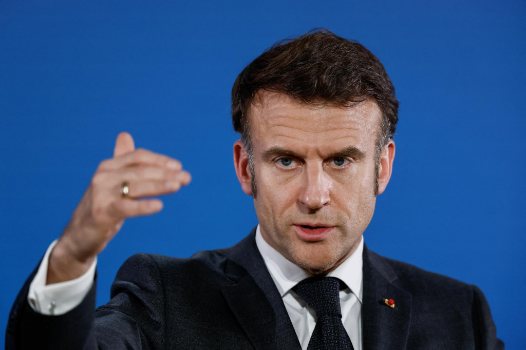 Francúzsky prezident Emmanuel Macron. FOTO: Reuters