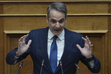 Grécky premiér Kyriakos Mitsotakis. FOTO: TASR/AP