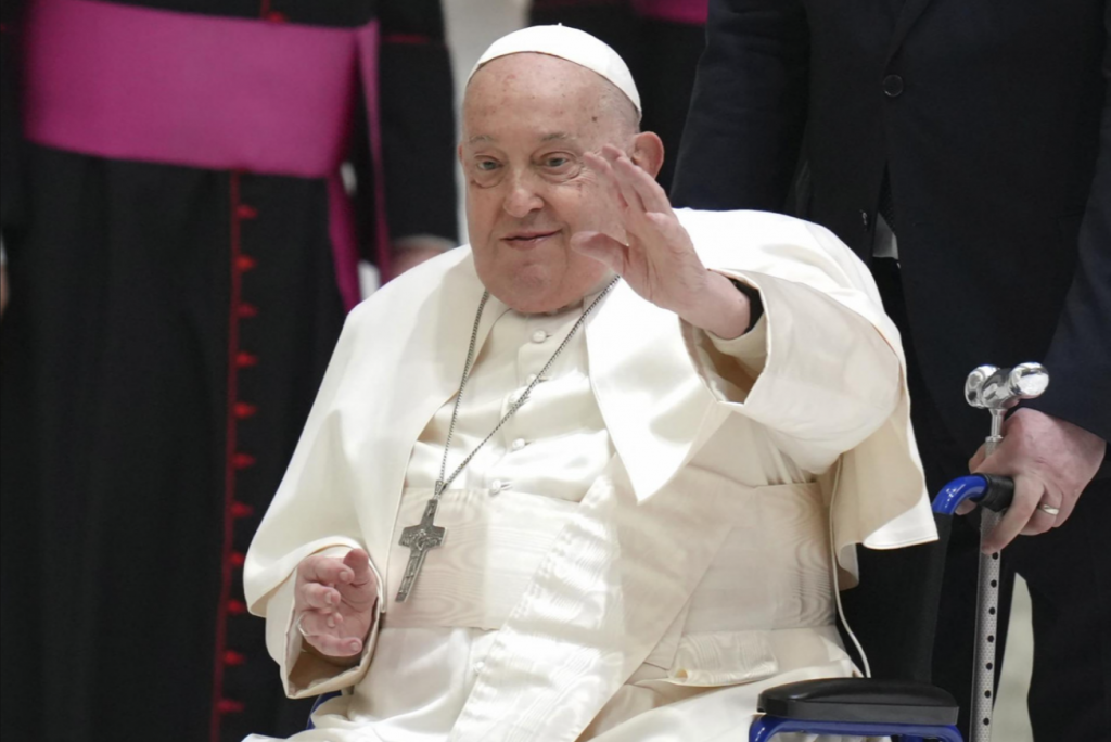 Pápež František. FOTO: TASR/AP