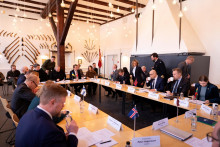 Stretnutie skupiny severských a pobaltských štátov Nordic Baltic 8 sa konalo v dánskej metropole Kodaň. FOTO: REUTERS