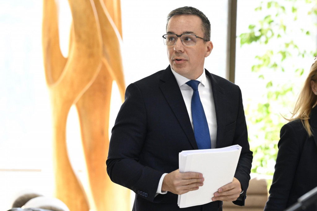 Na snímke minister práce, sociálnych vecí a rodiny Erik Tomáš (Hlas). FOTO: TASR/P. Neubauer