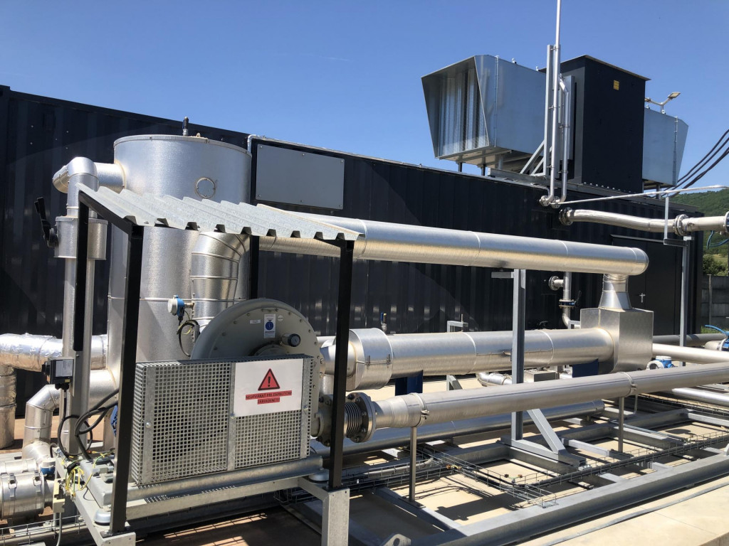 Biometánová stanica v Jelšave. FOTO: Hn/martin Marko