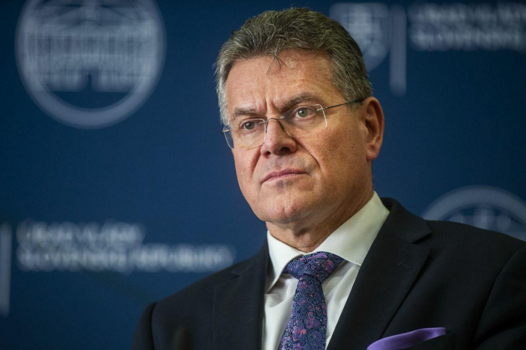 eurokomisár pre obchod a hospodársku bezpečnosť Maroš Šefčovič. FOTO: TASR