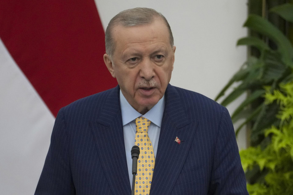 Turecký prezident Recep Tayyip Erdogan. FOTO: TASR/AP
