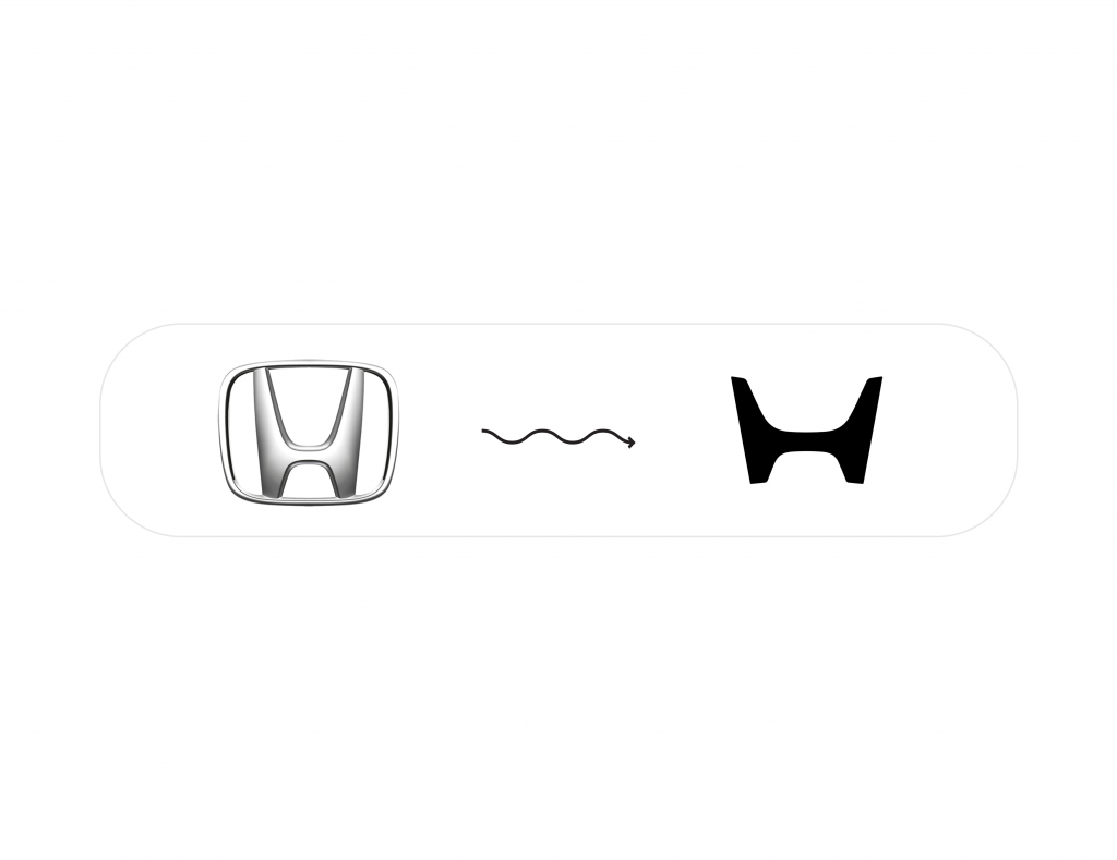 Honda - staré vs nové logo
