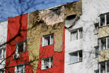 Pri útoku na ruskú metropolu a jej okolie v noci na dnešok zahynuli najmenej traja ľudia a ďalších asi dvadsať utrpelo zranenia. FOTO: REUTERS