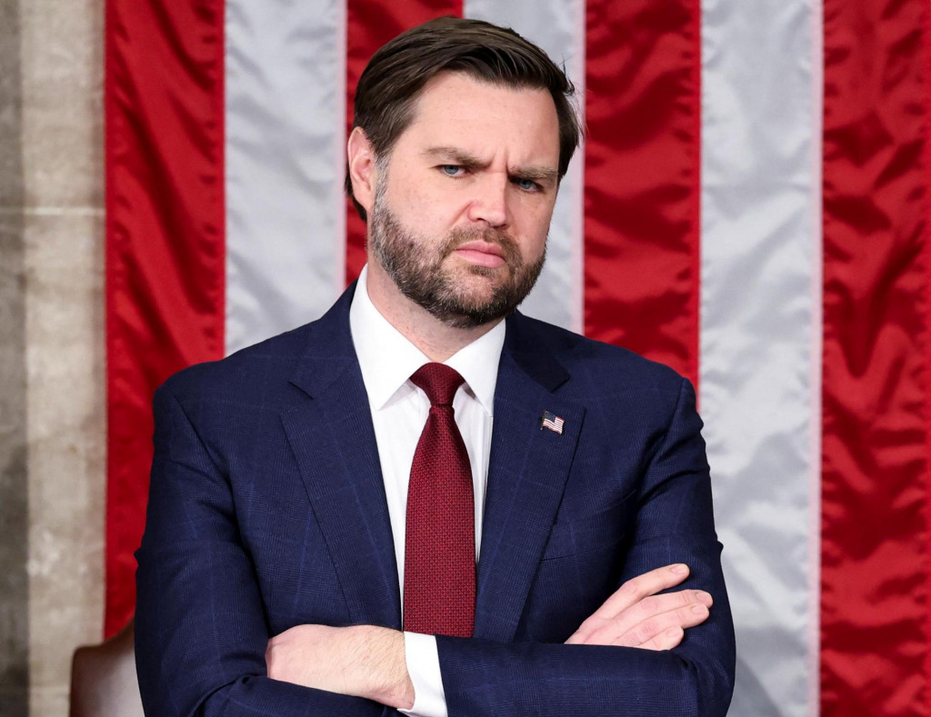 Americký viceprezident J. D. Vance. FOTO: Reuters
