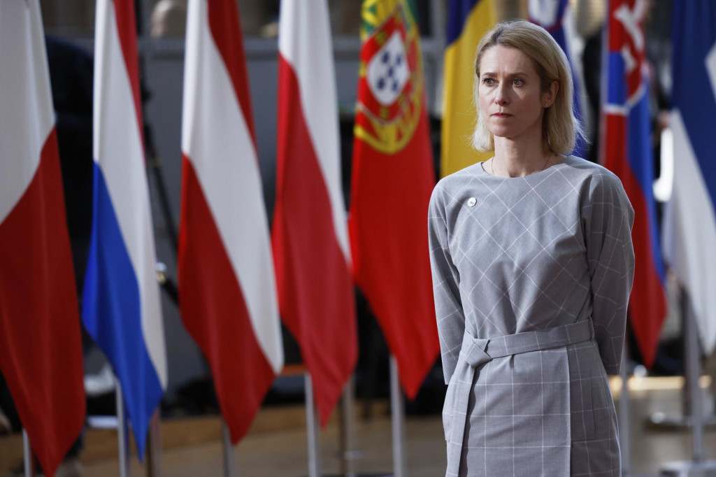 Šéfka európskej diplomacie Kaja Kallasová. FOTO: TASR/AP