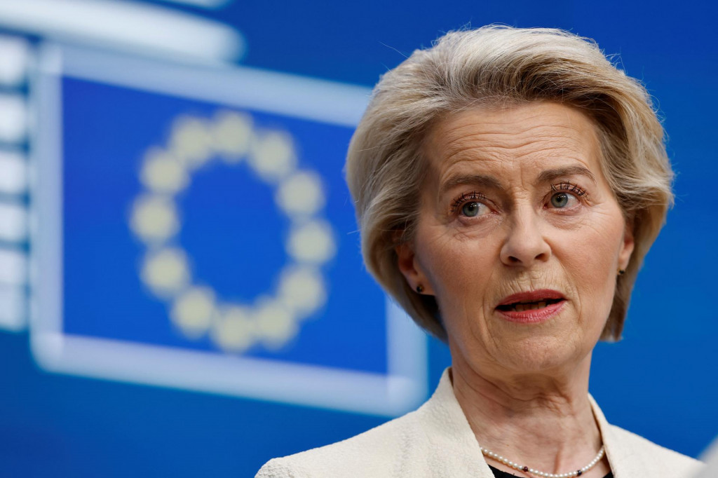 Predsedn&iacute;čka Eur&oacute;pskej komisie Ursula von der Leyenov&aacute;. FOTO: Reuters