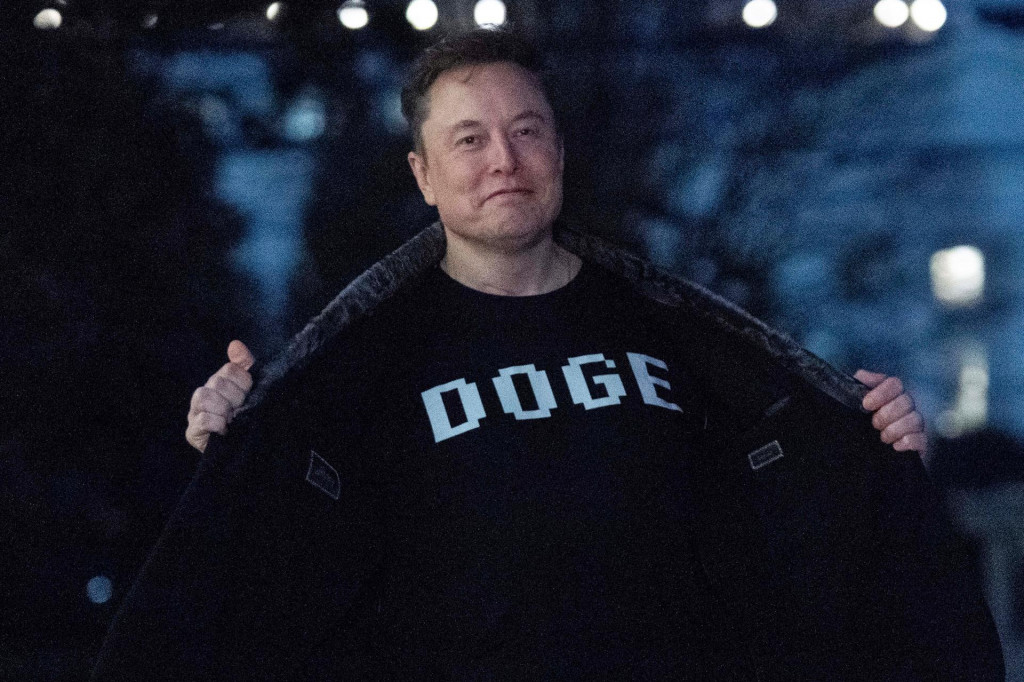 Miliardár a poradca amerického prezidenta Elon Musk. FOTO: TASR/AP