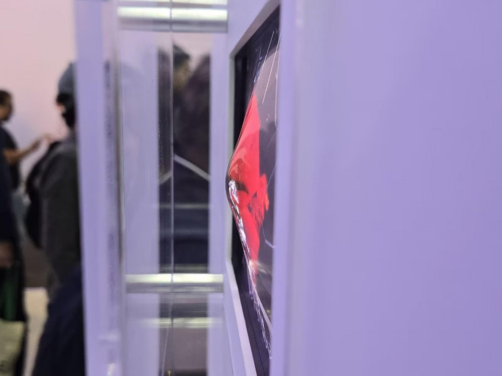 Nafukovací displej Samsung