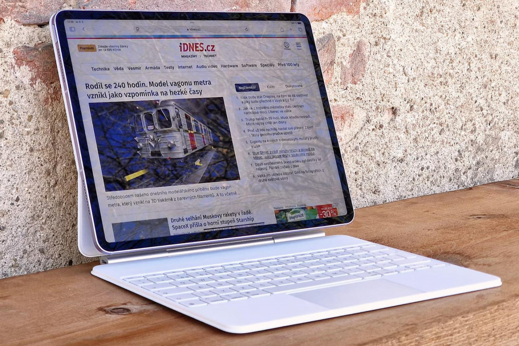 Apple iPad Air M3 (13-palcový) FOTO: Václav Nývlt, Technet.cz