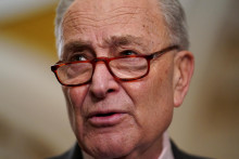 Líder demokratickej menšiny v Senáte Chuck Schumer. FOTO: Reuters