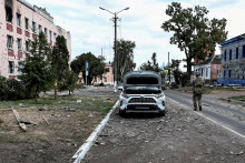 Ukrajinské sily v auguste nečakane vpadli do ruskej Kurskej oblasti a za dva týždne obsadili približne 1300 štvorcových kilometrov jej územia. FOTO: Reuters