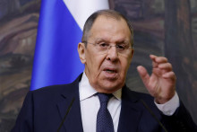 Ruský minister zahraničných vecí Sergej Lavrov. FOTO: Reuters