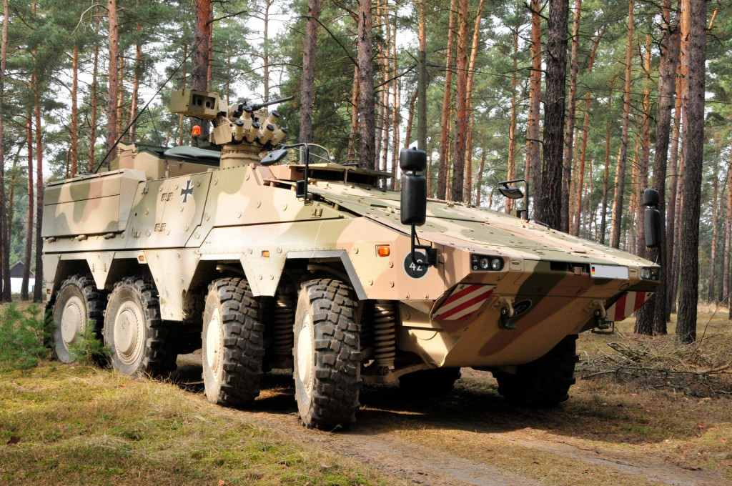 Boxer 8X8 od spoločnosti Rheinmetall. FOTO: Rheinmetall