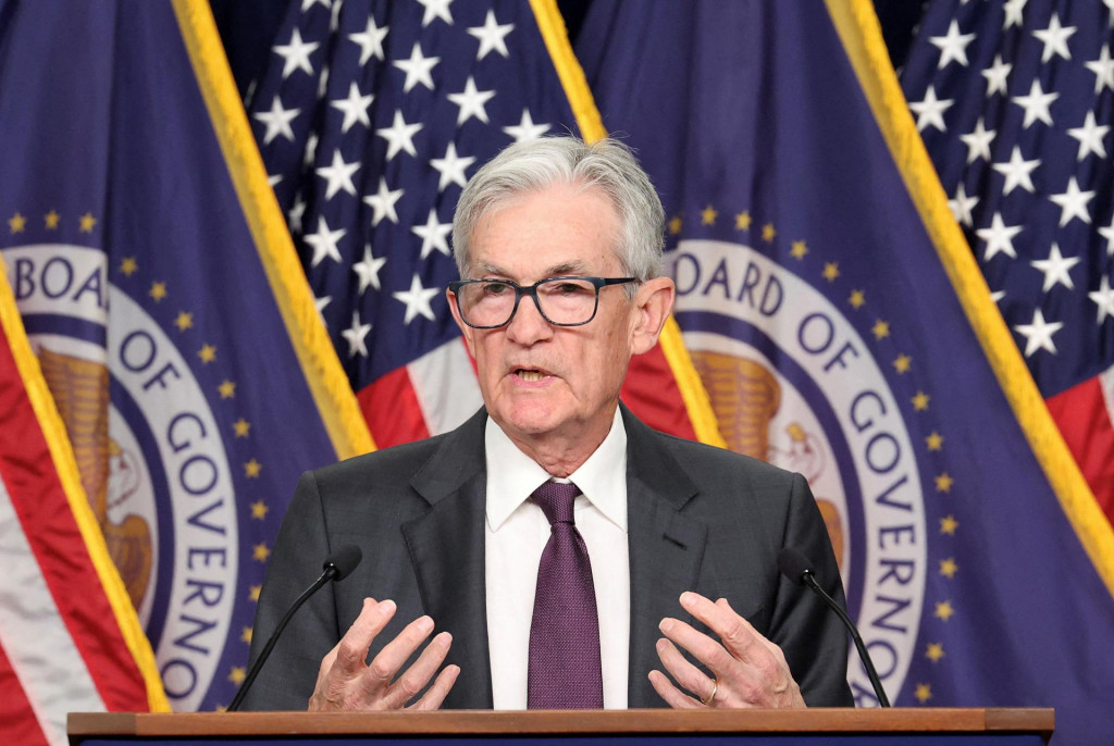 Predseda Federálneho rezervného systému USA Jerome Powell. FOTO: Reuters