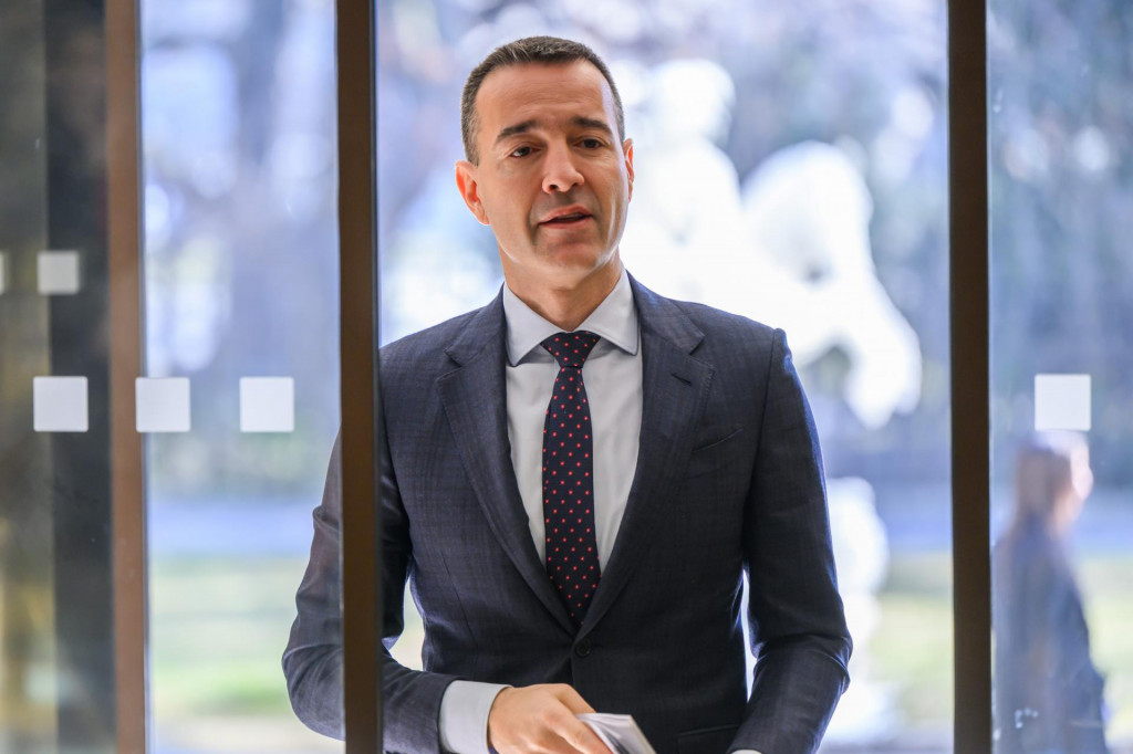 Na snímke minister školstva Tomáš Drucker (Hlas). FOTO: TASR/Jaroslav Novák