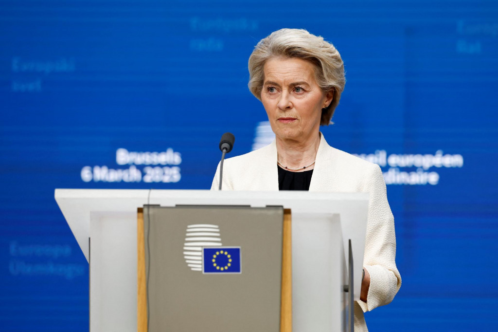 Predsedníčka Európskej komisie Ursula von der Leyenová. FOTO: Reuters